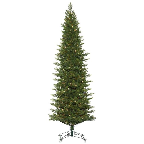 10' x 42" Artificial Eagle Frasier Fir 900 Clear Miniature Lights