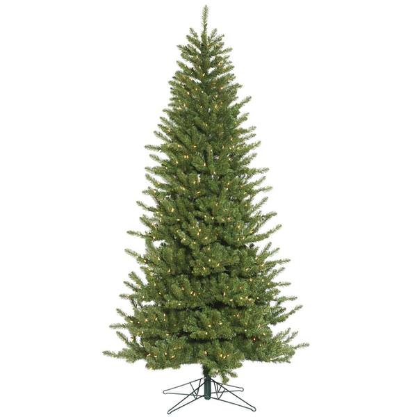 12' x 73" Artificial Nampa Pine 1650 Clear Miniature Lights