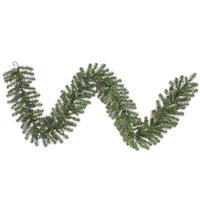 Vickerman 9' Artificial Grand Noble Spruce Garland with 100 Clear Dura-Lit® Miniature Lights
