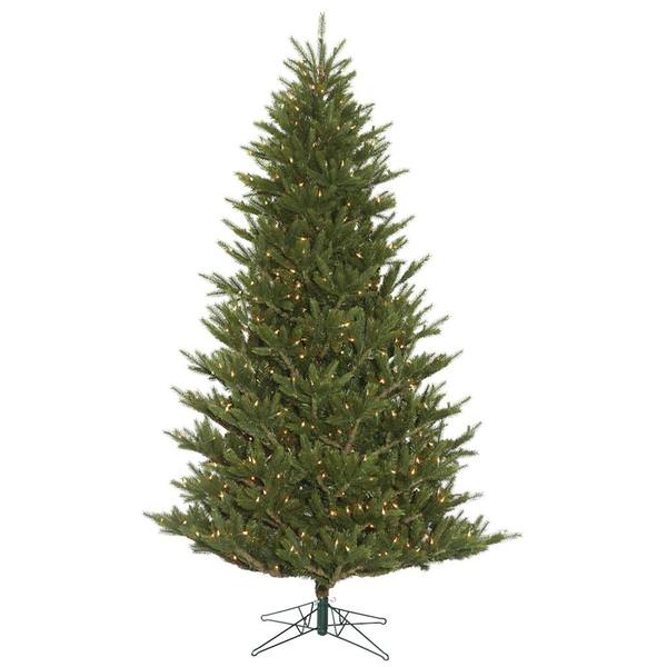 10' x 72" Artificial Fresh Cut Frasier Fir 1350 Clear Miniature Lights