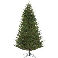 Vickerman 10' x 72" Artificial Fresh Fraser Fir Tree with 1,350 Multi Color LED Lights