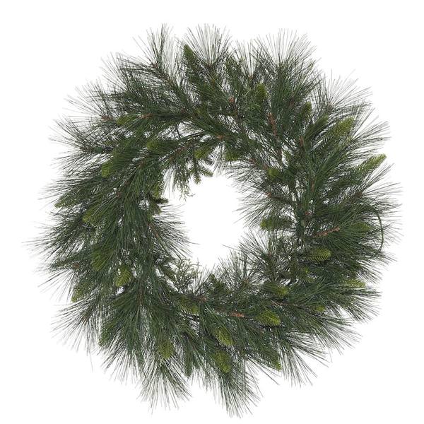 30" Artificial Spencer Mixed Pine Wreath
