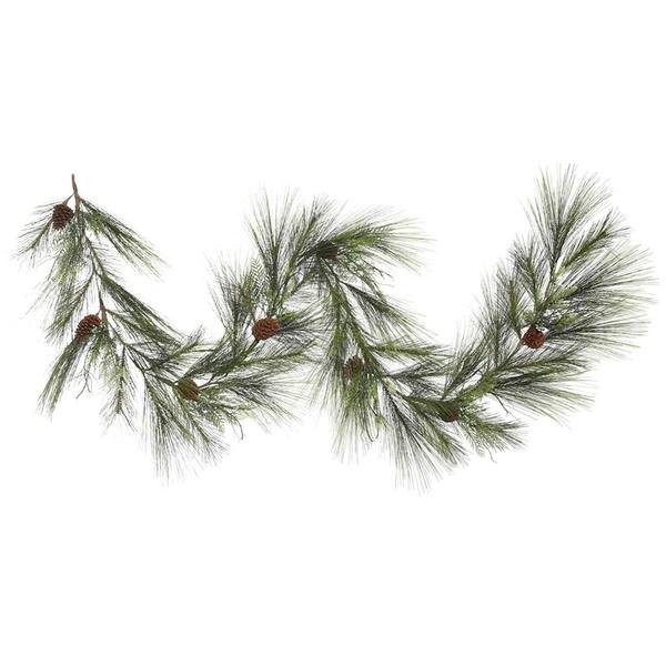 9' Artificial Mixed Cedar Pine Garland
