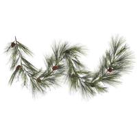 Vickerman 9' Artificial Mixed Cedar Pine Garland