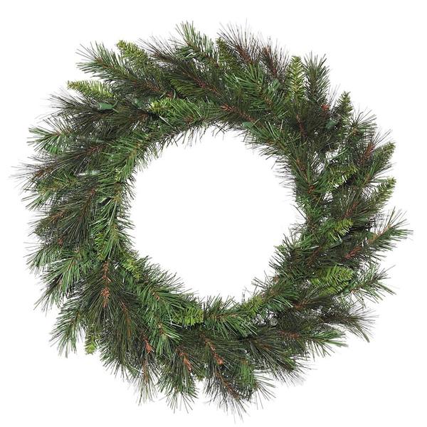 24" Artificial Nulato Mixed Pine Wreath