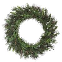 Vickerman 30" Artificial Nulato Mixed Pine Wreath