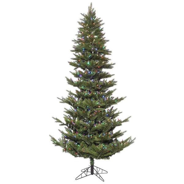9' x 60" Artificial Carlsbad Fir 950 Multi Color LED Lights