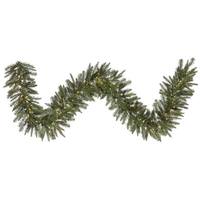Vickerman 9' Artificial Carlsbad Fir Garland 200 Warm White LED Lights