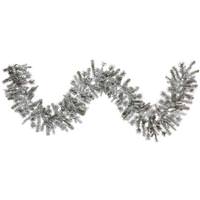 Vickerman 9' Artificial Flocked Kiana Pine Garland