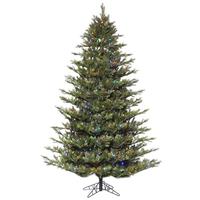 Vickerman 6.5' x 53" Artificial Oak Frasier Fir Tree 600 Multi Color LED Lights