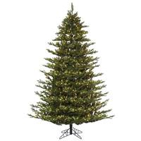 Vickerman 12' x 86" Artificial Oak Frasier Fir 1700 Warm White LED Lights