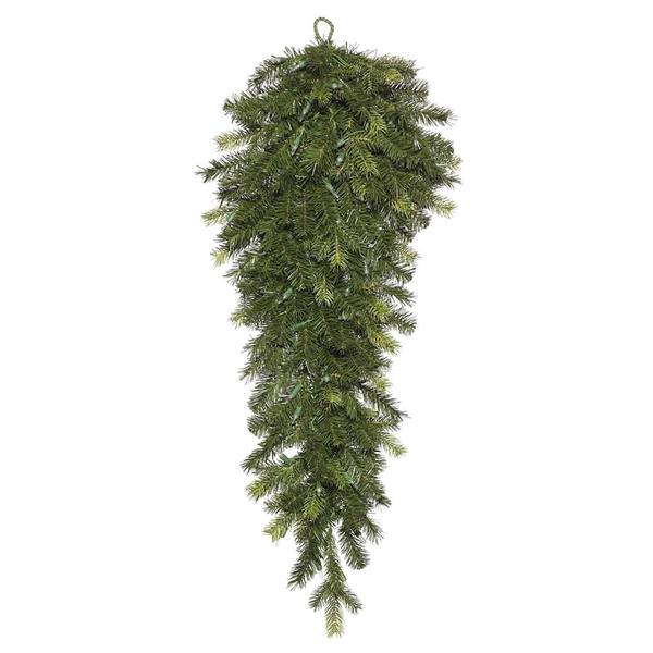 36" x 16" Artificial Oak Frasier Fir Teardrop