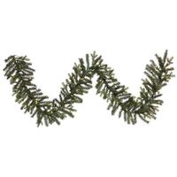 Vickerman 9' Artificial Oak Frasier Fir Garland 100 LED Lights