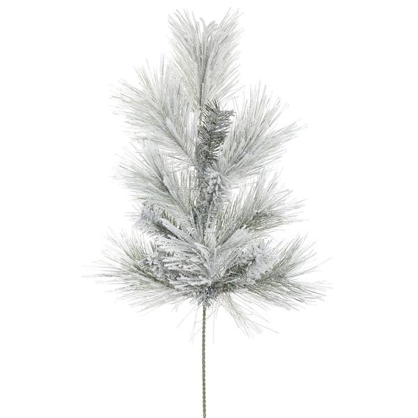 32" x 16" Artificial Flocked Walden Pine Spray