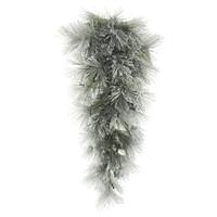 Vickerman 32" X 16" Artificial Flocked Walden Pine Tear Drop