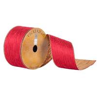 Vickerman 2.5" x 10yd Red Velvet Crush Ribbon