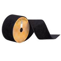 Vickerman 2.5" x 10yd Black Velvet Ribbon