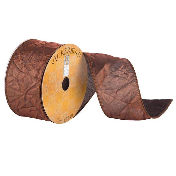 2.5" x 10yd Chocolate Crush Ribbon