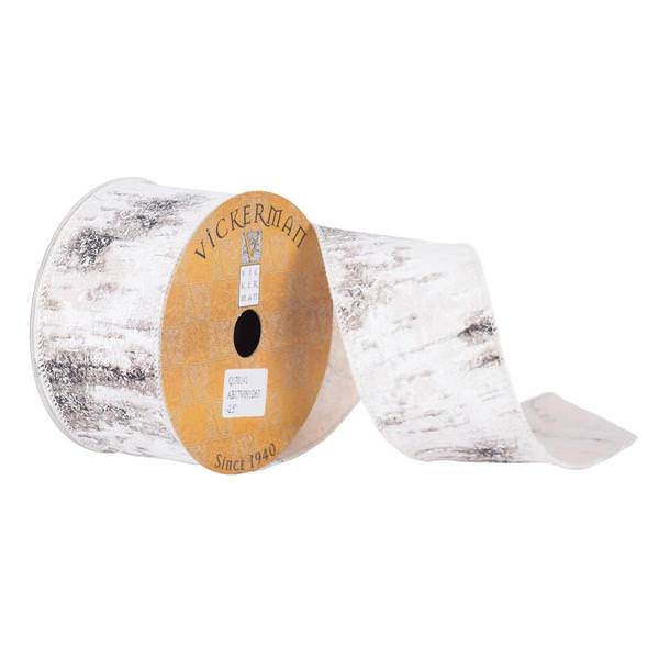 2.5" x 10yd Birch Print Ribbon