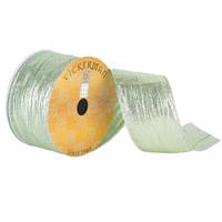 Vickerman 2.5" x 10yd Mint Green Metallic Sparkle Ribbon