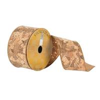 Vickerman 2.5" x 10yd Natural Cork Ribbon