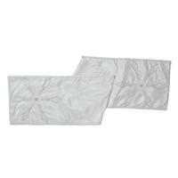 Vickerman 12" x 60" Pure White Silver/Crystal Beaded Table Runner