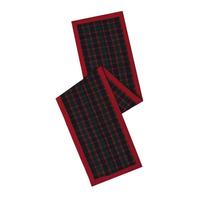 View 14" x 90" Traditional Holiday Plaid Table Runner