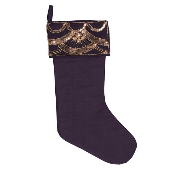 8" x 19" Her Majesty Collection Christmas Stocking