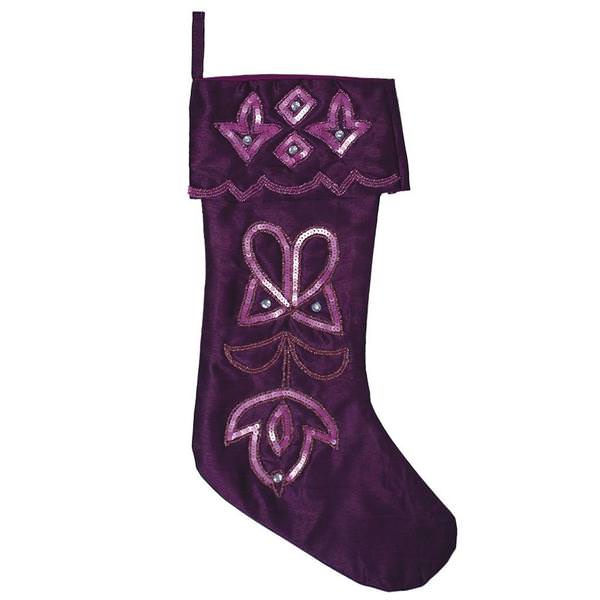 8" x 19" Romance Collection Christmas Stocking