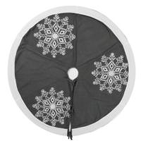 View 60" Festive Winter Snowflake Tree Skirt