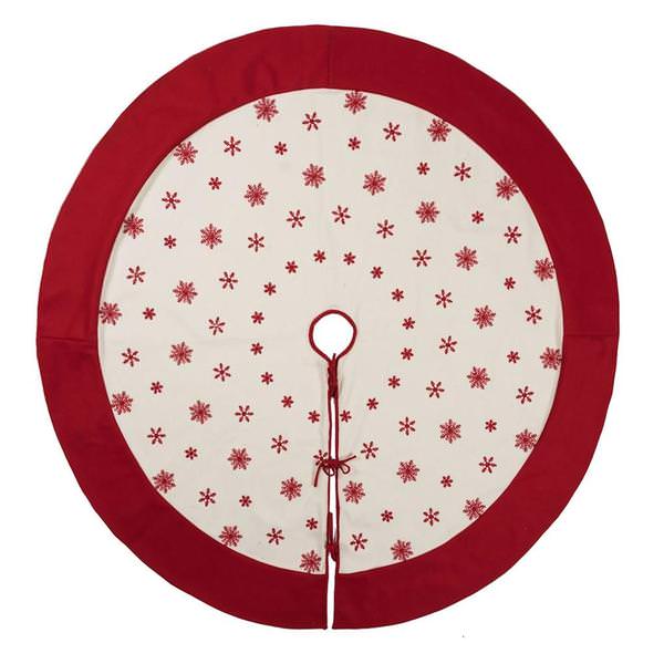 60" Festive Felt "Let It Snow" Tree Skirt