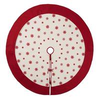 View 60" Festive Felt "Let It Snow" Tree Skirt