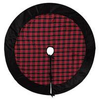Vickerman 60"  Traditional Holiday Plaid Tree Skirt
