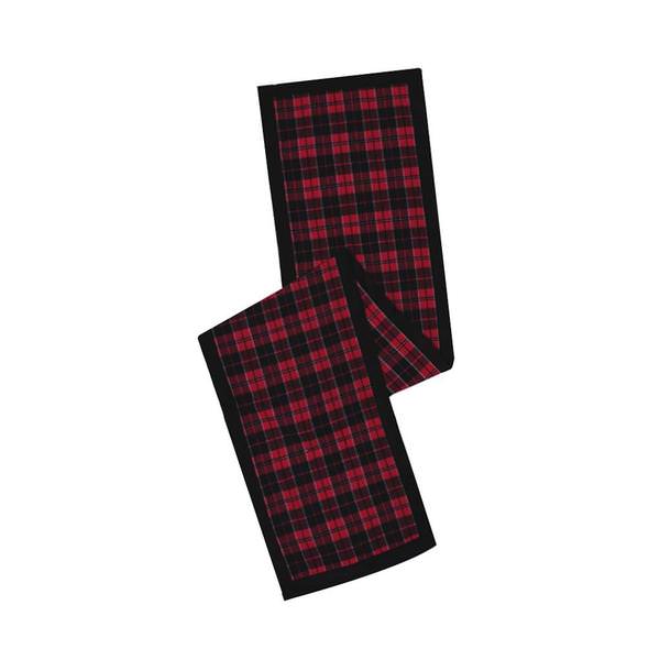 14" x 90" Holiday Plaid Table Runner