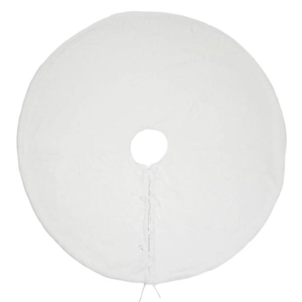 60" Snow White Faux Fur Tree Skirt