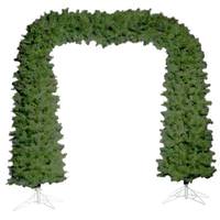 Vickerman 8' x 38'' Artificial Green Spruce Unlit Arch