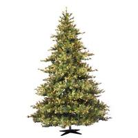 Vickerman 7.5' x 63'' Artificial Mixed Country Pine Tree 800 Warm White LED Lights