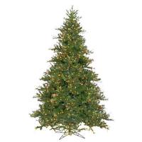 Vickerman 9' x 72" Artificial Mixed Country Pine 1100 Warm White LED Lights