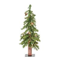Vickerman 2' x 14" Artificial Alpine Tree 50 LED Lights