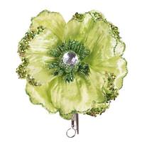 View 5" Lime Wild Poppy Head Clip (3 pack)