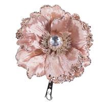 View 5" Mocha Wild Poppy Head Clip (3 pack)