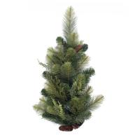 Vickerman 29" Artificial Plastic Pine Cedar Treadrop