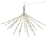 Vickerman 18" Silver Twinkle Starburst Ornament 120 LED