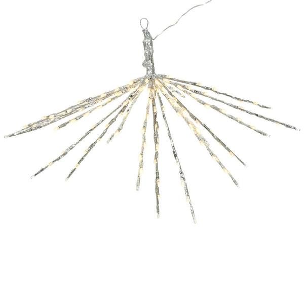 24" Silver Twinkle Starburst Ornament 160 LED
