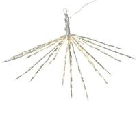 Vickerman 24" Silver Twinkle Starburst Ornament 160 LED