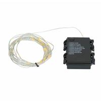 Vickerman 35 Light 12' Battery Operated Gold Micro LED Miniature String with Timer