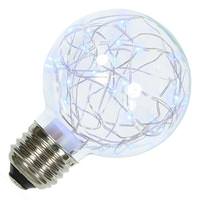 Vickerman 1 watt 120 volt 25 G95 Medium Screw Base Blue Twinkle Fairy LED