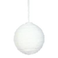 View 2.4" White Yarn Ball Ornament (12 pack)