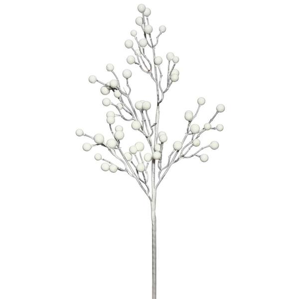 22" White Berry Pick (6 pack)