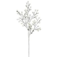Vickerman 28" White Berry Spray (6 pack)